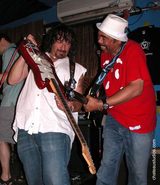 Matt Roman and Joe Mac at Otto's Shrunken Head June 2014